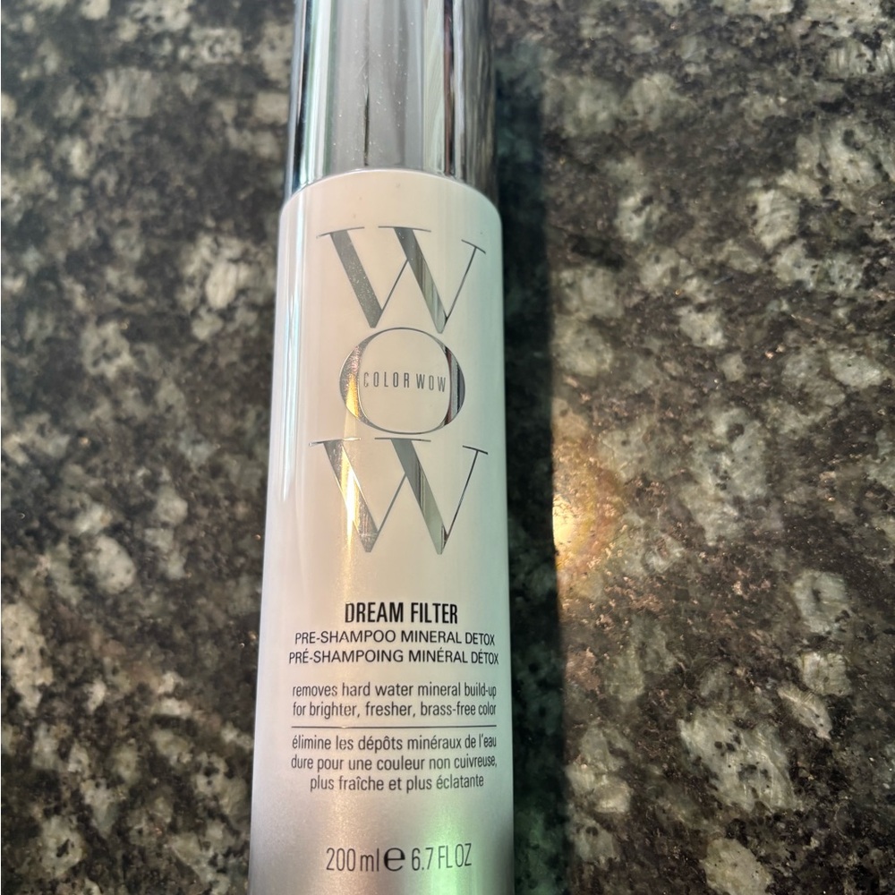 New,Color Wow Dream Filter Pre-Shampoo Mineral Detox